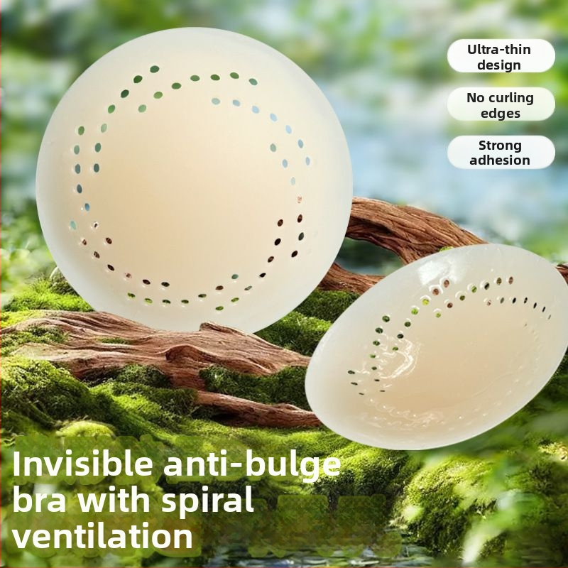 Szilikon mellbimbó tapasz, kör alakú, vékony, láthatatlan, szexi stílus