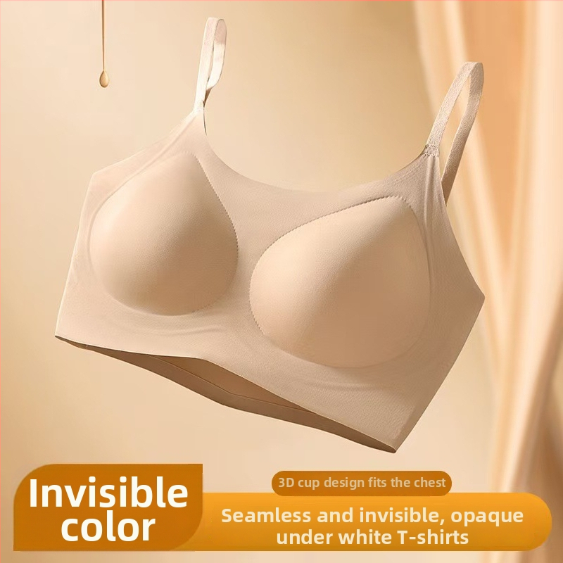 Sporta krūšturis bez stieplēm, bezšuvju, elpojošs, bezvadu, ar 3/4 kausiem no neilona, formētas kupas, oderējums no spandeksa