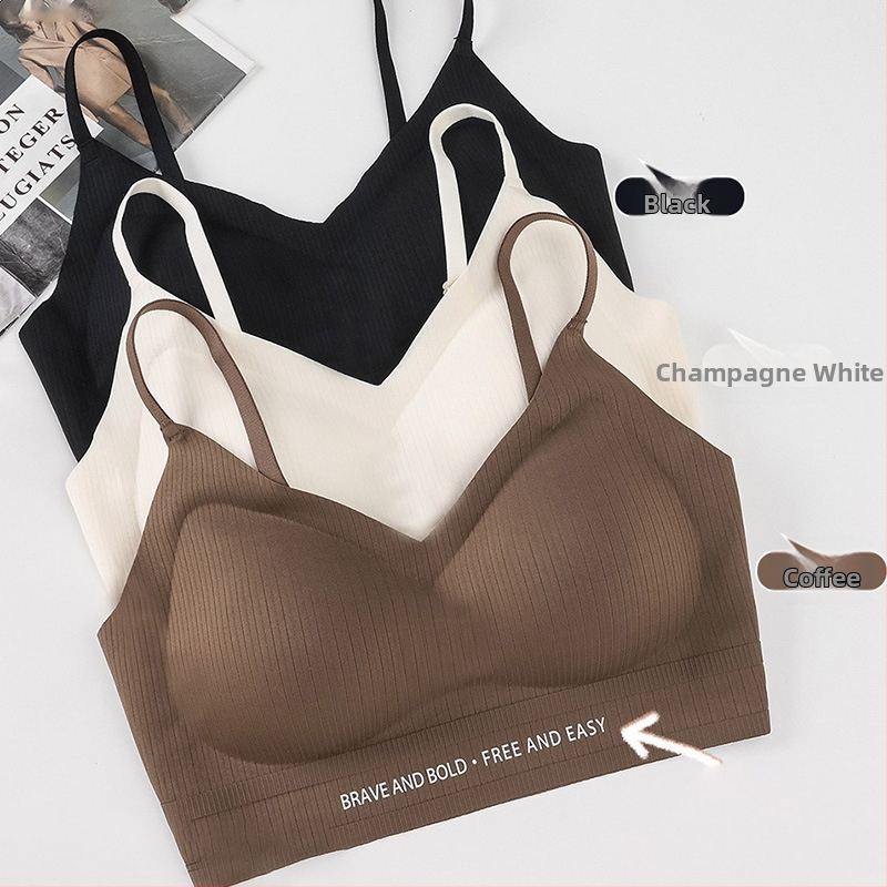 Nailona krūšturis-vest ar 3/4 krūšu kauss, plāns formēts kauss, fiksētas dubultās siksnas, elpojošs komforts