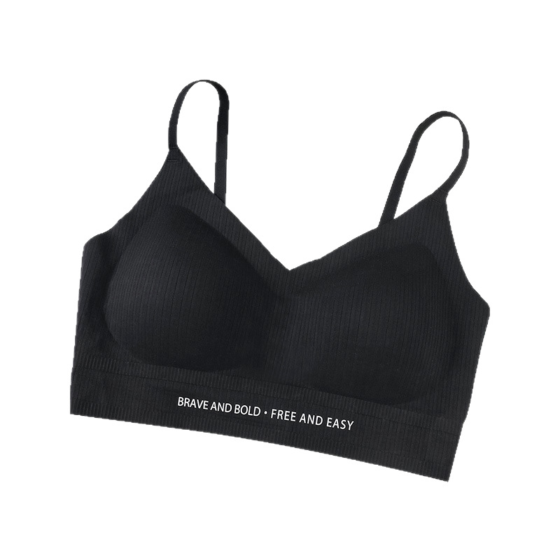 Nailona krūšturis-vest ar 3/4 krūšu kauss, plāns formēts kauss, fiksētas dubultās siksnas, elpojošs komforts