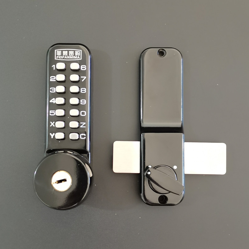 OS15A Mehāniska kodu slēdzene ārējām un iekšējām durvīm, cinka sakausējums, slēdzenes attālums 60 mm