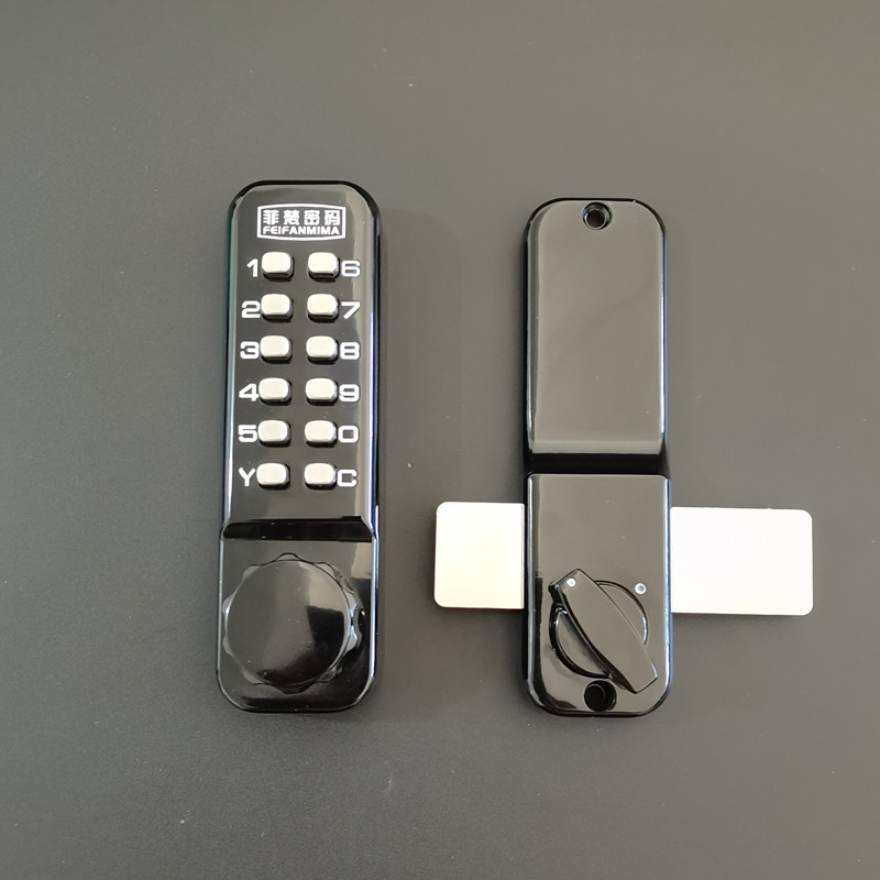 OS15A Mehāniska kodu slēdzene ārējām un iekšējām durvīm, cinka sakausējums, slēdzenes attālums 60 mm