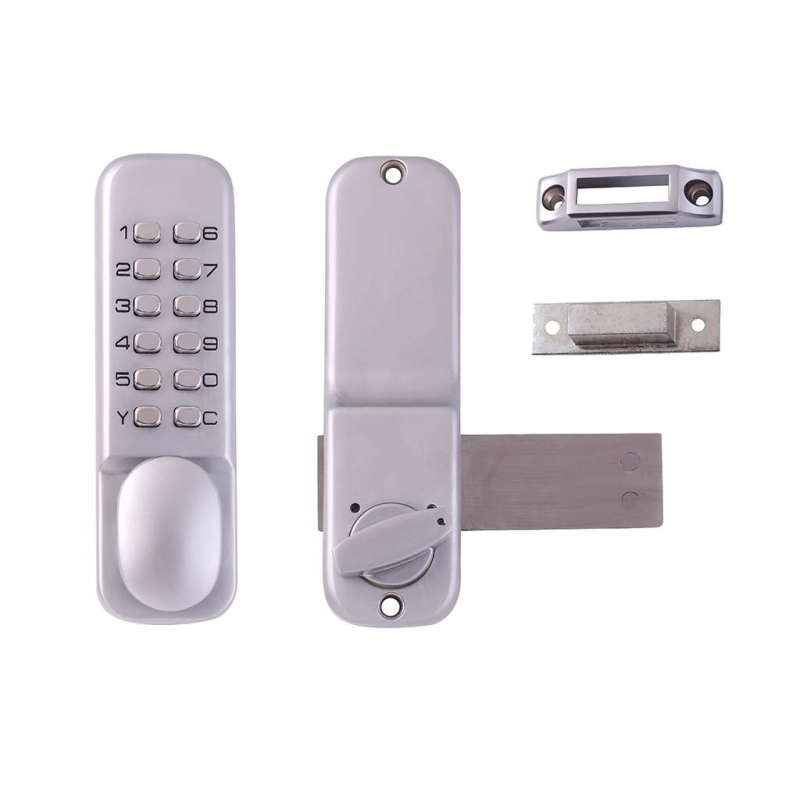 OS15A Mehāniska kodu slēdzene ārējām un iekšējām durvīm, cinka sakausējums, slēdzenes attālums 60 mm