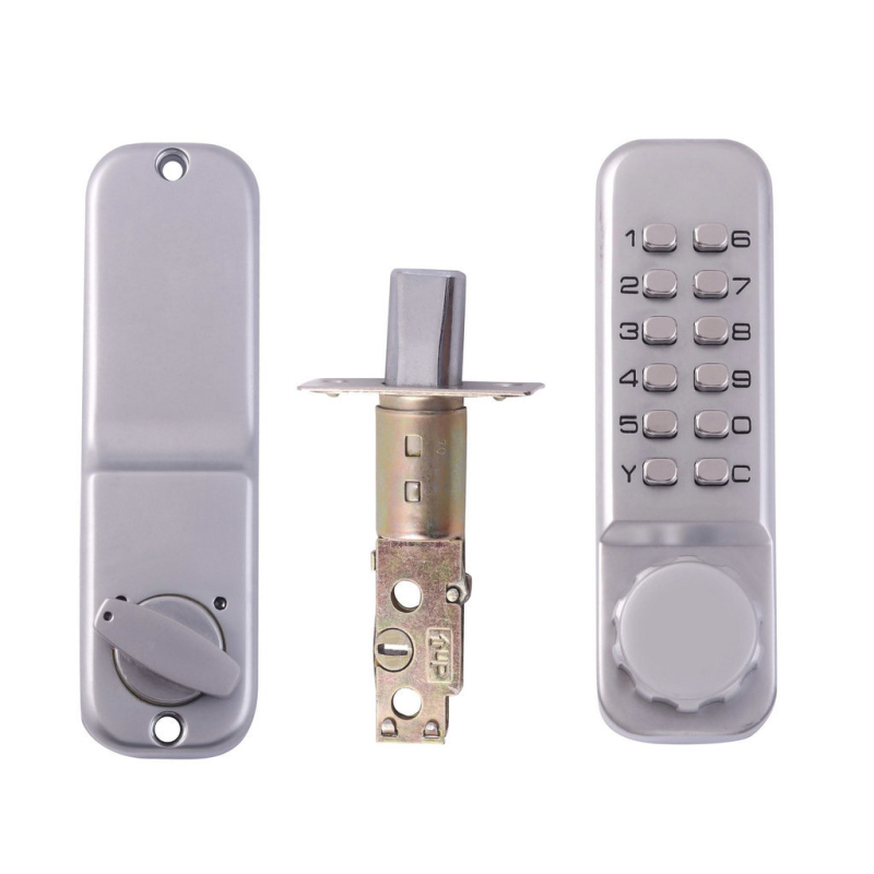 OS15A Mehāniska kodu slēdzene ārējām un iekšējām durvīm, cinka sakausējums, slēdzenes attālums 60 mm