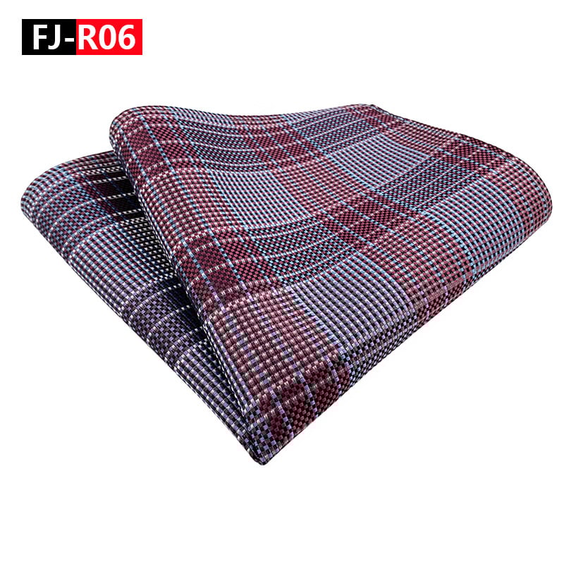 Mulan zsebkendő négyzet - csíkos Jacquard poliészter, estélyi viselet