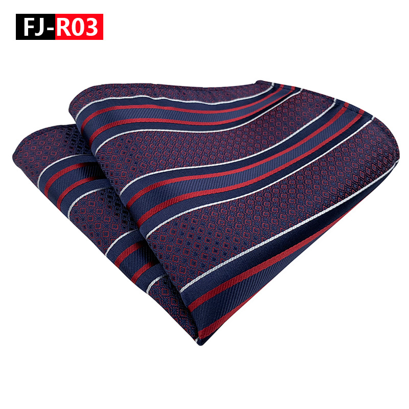 Μαντήλι τσέπης με ρίγες, ζακάρντ πολυεστέρας, επένδυση πολυεστέρα, βραδινή ενδυμασία