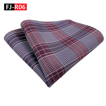 Mulan férfi zsebkendő – poliészter jacquard szövésű, csíkos mintázat, estélyi viselet