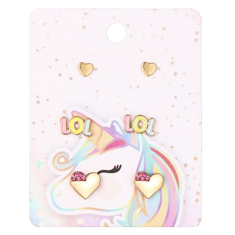 Segatud kõrvarõngad segust — karikatuur lillekujundus, Printsesside sari lastele