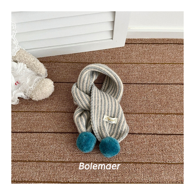 Uniszex téli sál warp-kötésű, monokróm mintázat, akril/műgyapjú keverék, tie-dye felület