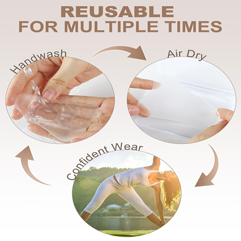 Szilikon intim tapasz bugyira – nyom nélkül, lélegző, láthatatlan; vékony, fényes felület, camel toe formájú