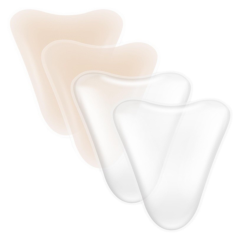 Szilikon intim tapasz bugyira – nyom nélkül, lélegző, láthatatlan; vékony, fényes felület, camel toe formájú