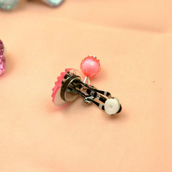 Resiinist laste kõrvarõngad – karikatuurne motiiv, 8 paari, eraldi pakend