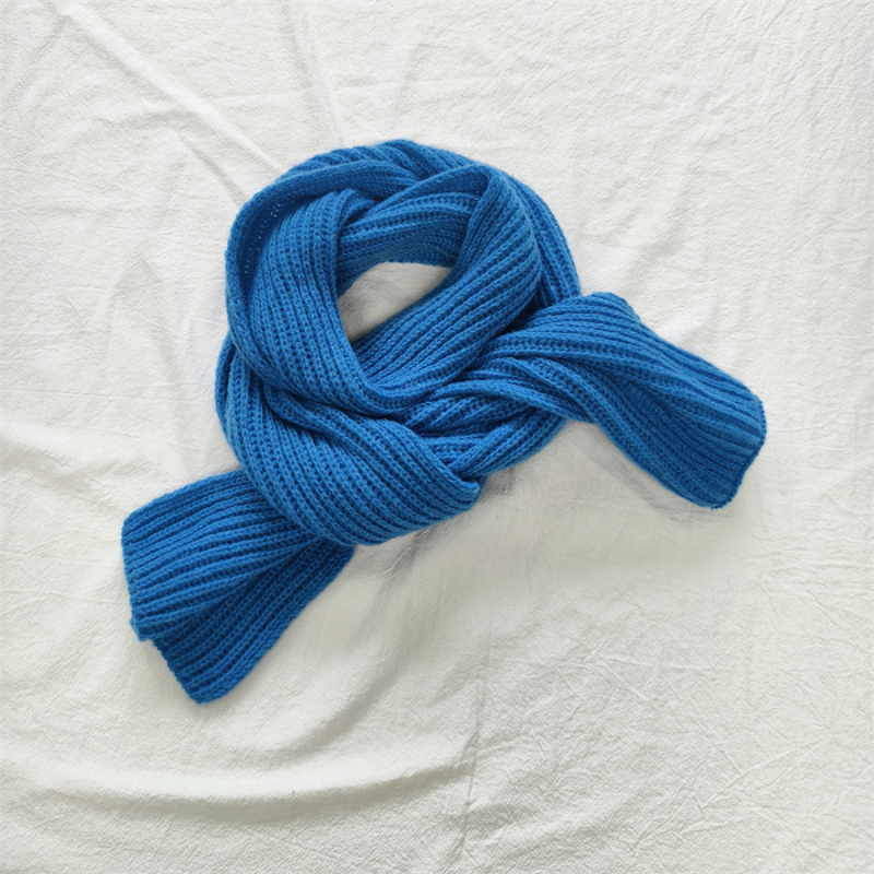 Egy színű kötött meleg sál, kollégiumi stílus, felnőttek és gyerekek számára, szülő-gyermek párosítás, téli viselet, Deer plush anyag, friss és édes stílus