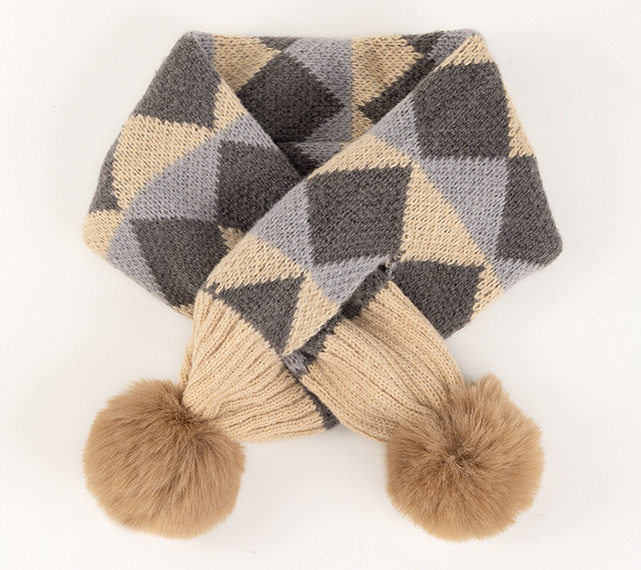 Uniszex sál kockás mintával, poliészter, sima szövés, jacquard, téglalap alakú