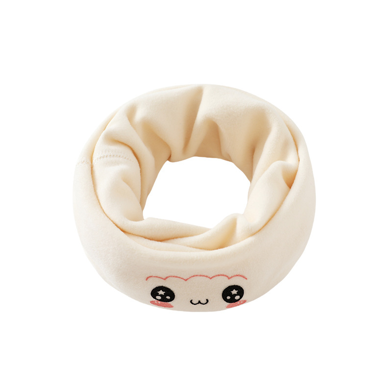 Medvilninis šalikėlis kūdikiams ir vaikams, šiltas žiemai, vienos spalvos, pritaikymas galimas