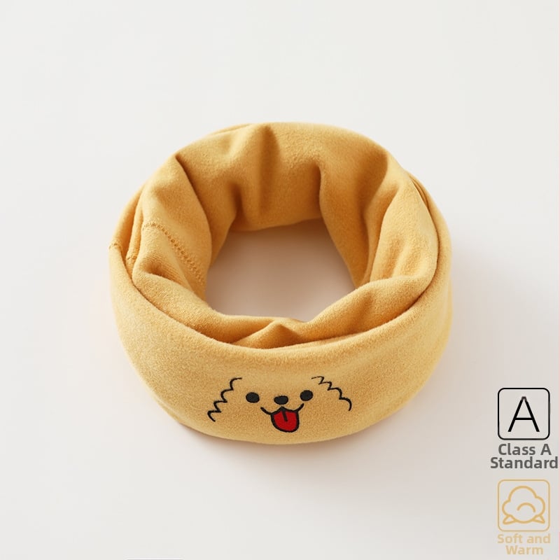 Medvilninis šalikėlis kūdikiams ir vaikams, šiltas žiemai, vienos spalvos, pritaikymas galimas