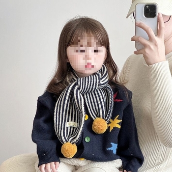 Dreams kasmír sál, uniszex, >96% kasmír, csíkos kötött, tavasz