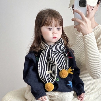 Dreams kasmír sál, uniszex, >96% kasmír, csíkos kötött, tavasz