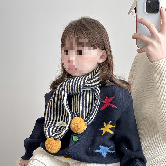 Dreams kasmír sál, uniszex, >96% kasmír, csíkos kötött, tavasz