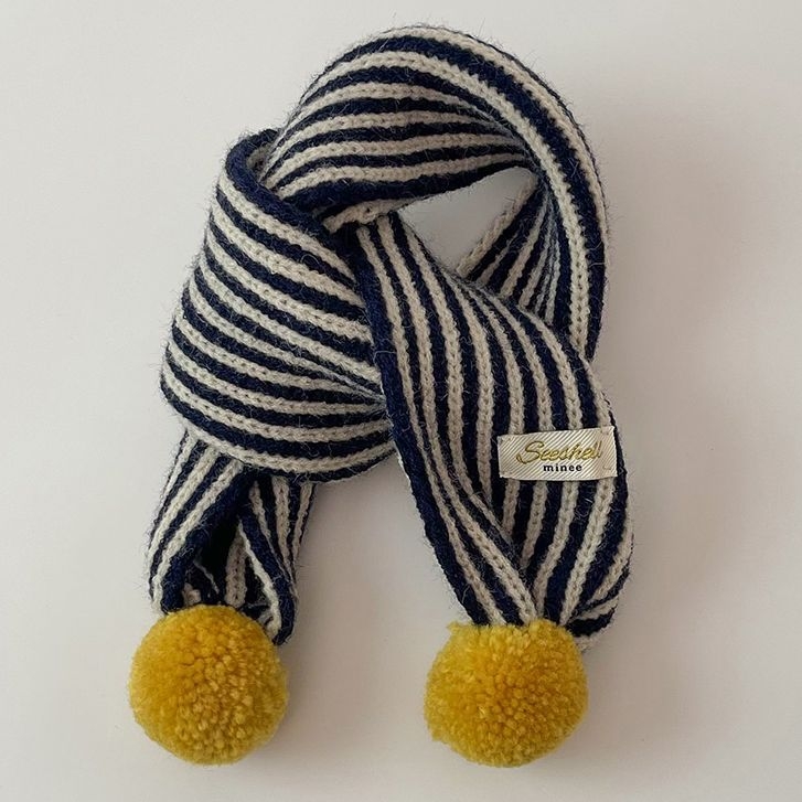 Dreams kasmír sál, uniszex, >96% kasmír, csíkos kötött, tavasz