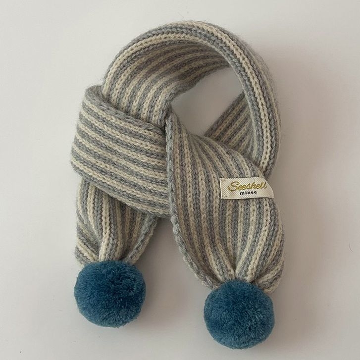 Dreams kasmír sál, uniszex, >96% kasmír, csíkos kötött, tavasz