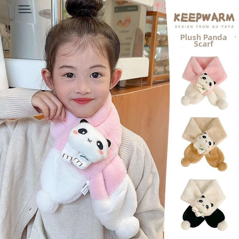 Vaikų šalikas su animaciniu raštu, unisex, šiltas žiemai, lauko naudojimui