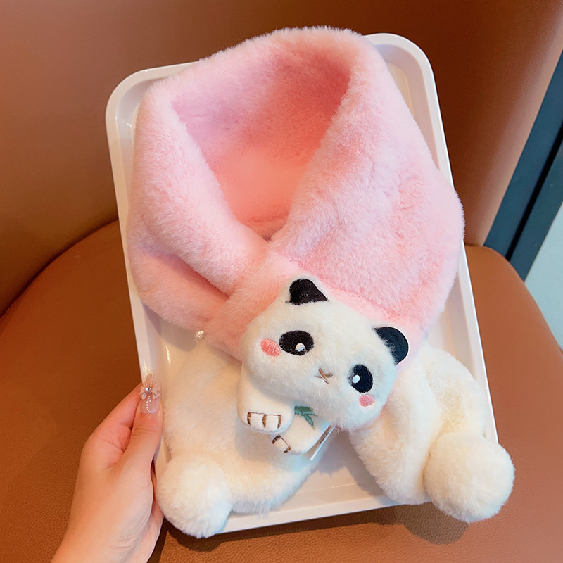 Vaikų šalikas su animaciniu raštu, unisex, šiltas žiemai, lauko naudojimui