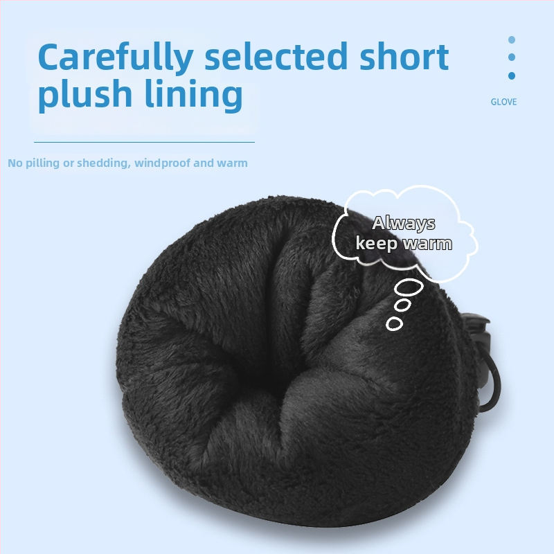 Detské zimné lyžiarske rukavice - nepremokavé, fleece podšívka, zosilnené, s karikatúrnym motívom žraloka, unisex, pre vek 1–8 rokov (Zimné; 1–8 rokov; unisex; nepremokavé; fleece podšívka; zosilnené)