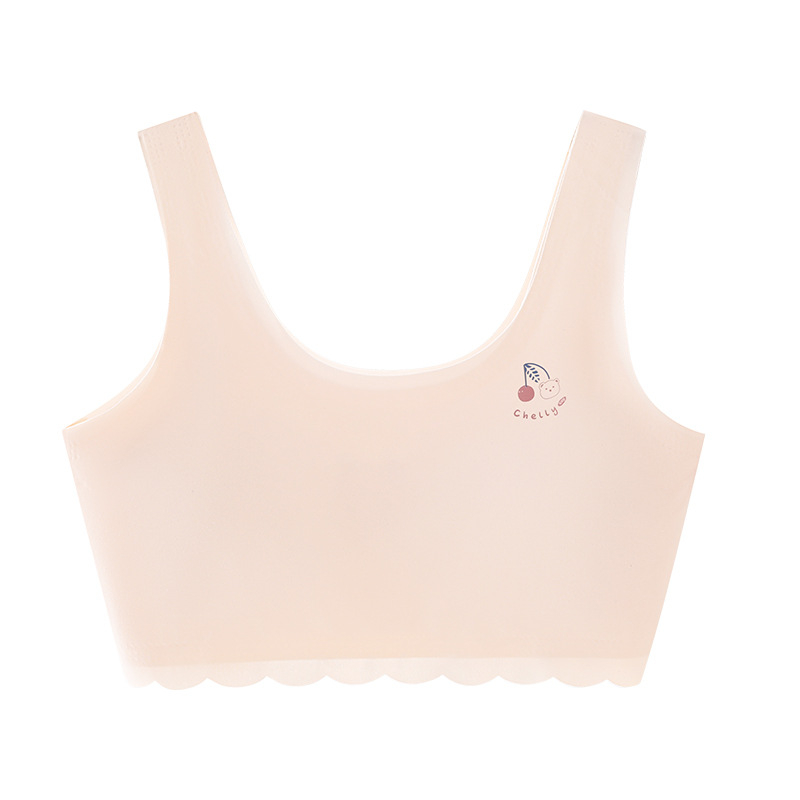 Bezšavni grudnjak od ledenog svile, prozračan i udoban, ljetni tank top s čvrstim košaricama