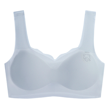 Vestă pentru copii din nylon, cu cupe din bumbac, cupă completă, 12–15 ani, bretele fixe duble, respirabilă și absorbantă a transpirației