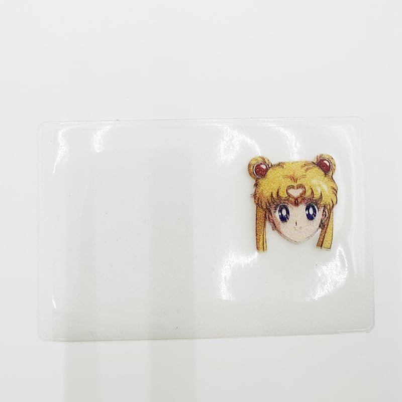 Θήκη για κάρτες - Πλαστικό, στυλ καρτούν; Δημιουργικό σετ ID με avatar μαθητή για προστασία της ιδιωτικότητας