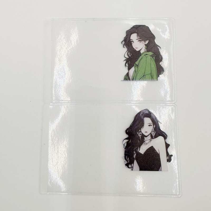 Θήκη Κάρτας σε Καρτούν Στυλ, Πλαστικό, Προστασία Ιδιωτικότητας, Μαθητικό Avatar