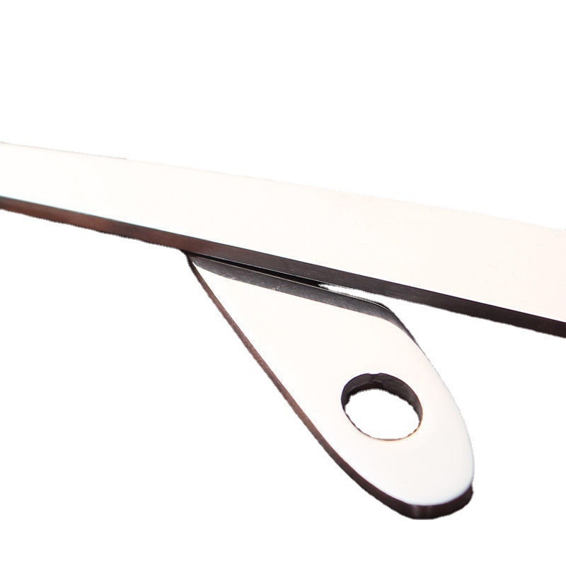 Hrubšia nerezová lyžica na polievku so sitom pre dospelých, jednoduchý štýl