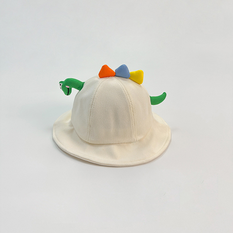 Dječja ribarska kapa s UV zaštitom, pamuk, dizajn dinosaura, unisex, uzrast 1–4 godina