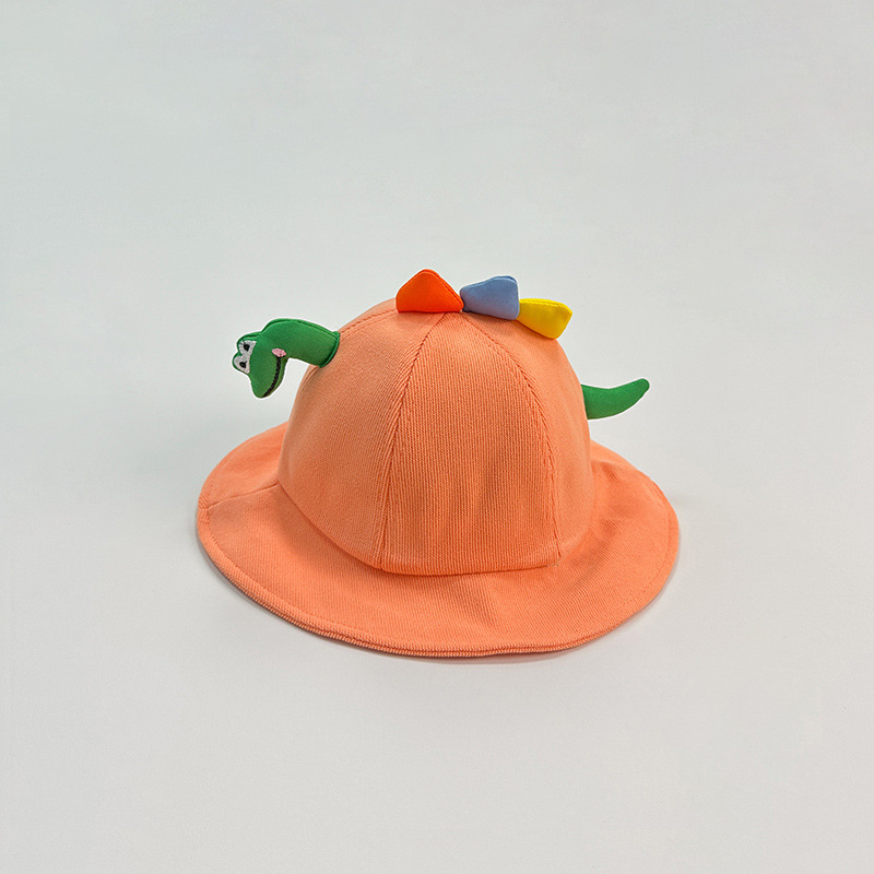 Dječja ribarska kapa s UV zaštitom, pamuk, dizajn dinosaura, unisex, uzrast 1–4 godina