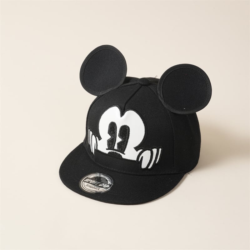 Gyerekeknek szóló sapka, széles karimával, pamutkeverék anyagból, 2–10 éveseknek, négy évszakos, hétköznapi stílus