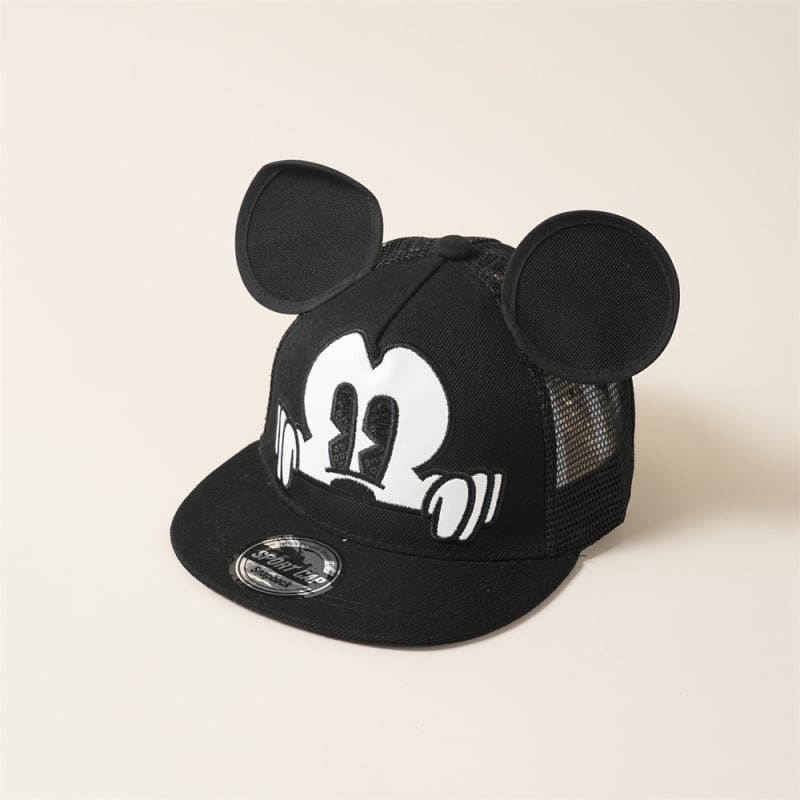 Gyerekeknek szóló sapka, széles karimával, pamutkeverék anyagból, 2–10 éveseknek, négy évszakos, hétköznapi stílus