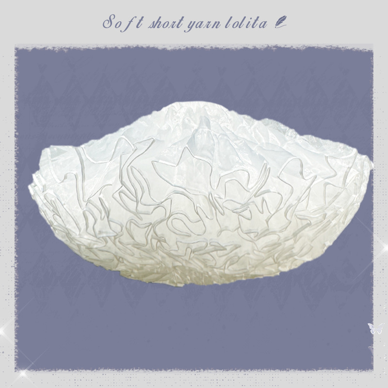 Lolita Petticoat Boneless Bustle, Soft Gauze, Fluffy Inner Wear, Summer 2025