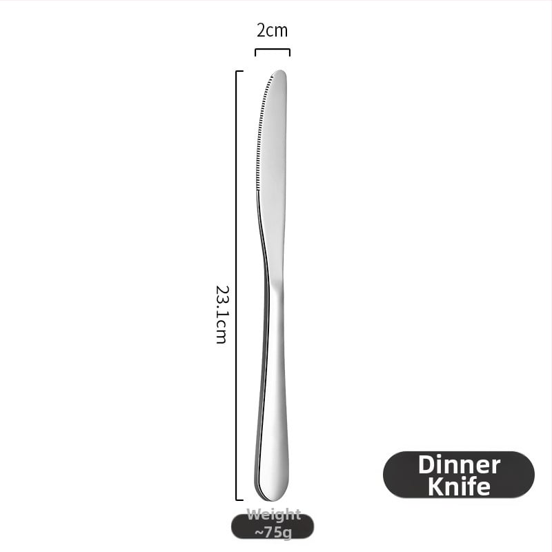 Σετ μαχαιροπίρουνα από ανοξείδωτο ατσάλι 410, φινίρισμα καθρέφτη, διαθεσιμότητα προσαρμογής, εκτύπωση λογότυπου