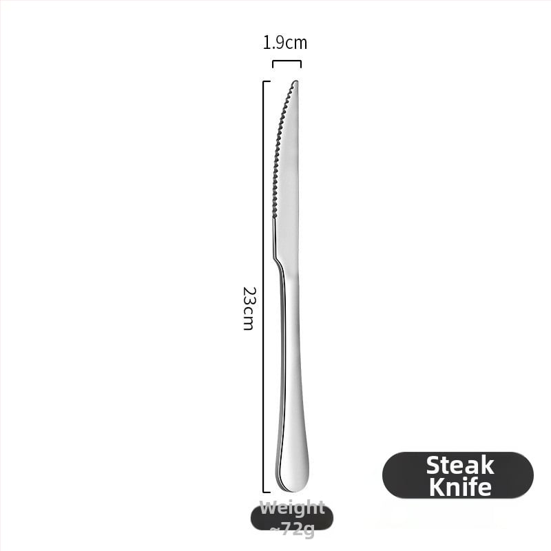 Σετ μαχαιροπίρουνα από ανοξείδωτο ατσάλι 410, φινίρισμα καθρέφτη, διαθεσιμότητα προσαρμογής, εκτύπωση λογότυπου