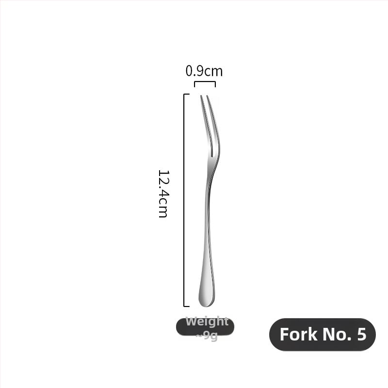 410 nerūdijančiojo plieno peilių, šaukštų ir šakutų rinkinys su veidrodiniu poliravimu — modernus, paprastas stilius.