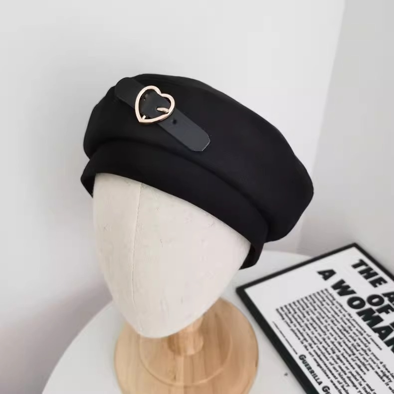 Dječji beret za jesen-zimu, vintage stil, vuneni beret za djevojčice, sladak i svestran