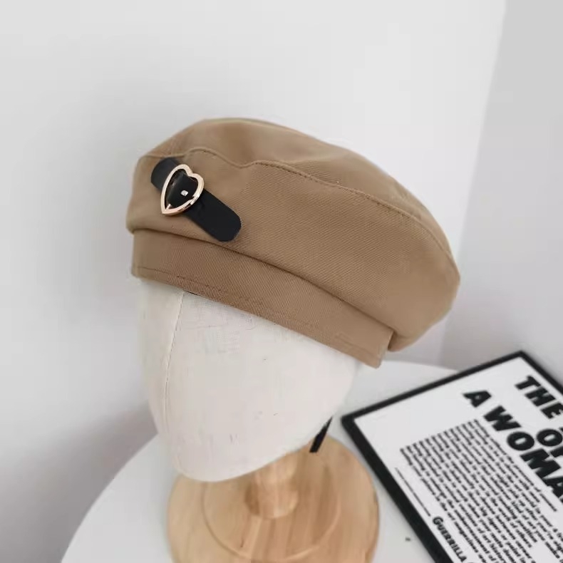 Dječji beret za jesen-zimu, vintage stil, vuneni beret za djevojčice, sladak i svestran