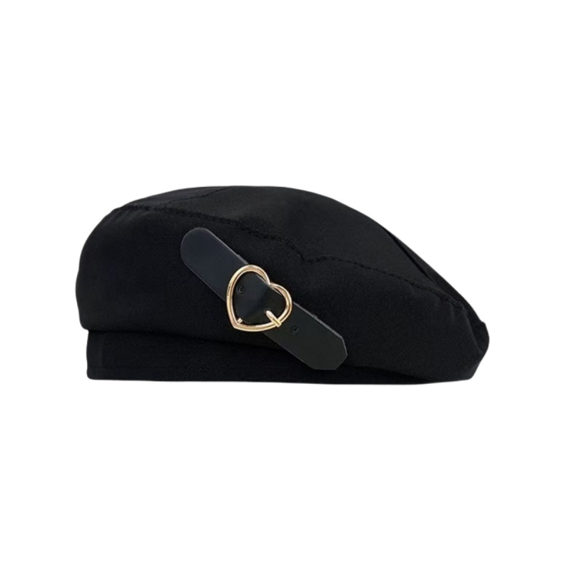 Dječji beret za jesen-zimu, vintage stil, vuneni beret za djevojčice, sladak i svestran