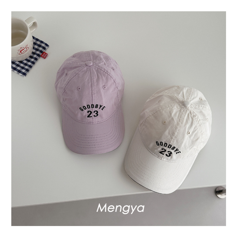 Dječja pamuk kapa s izvezenim slovima, prozračna, zakrivljeni rub, kupolasta Krona, za uzrast 2–6 godina