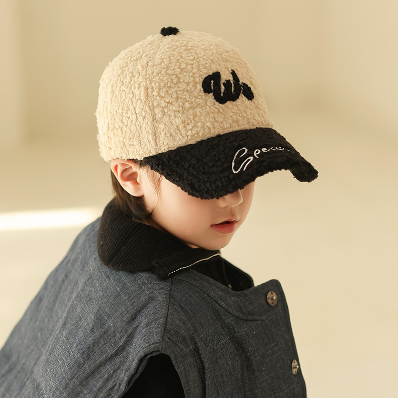 Dječja baseball kapa s velikim zaklonom, topli akrilni materijal, unisex, za djecu od 2 do 10 godina
