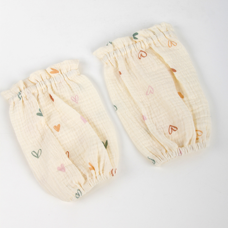 Väikelaste joonistusvarrukad, mustusevastased, 100% puuvill, 1–3 aastat, kõik aastaajad, pastoraalne muster