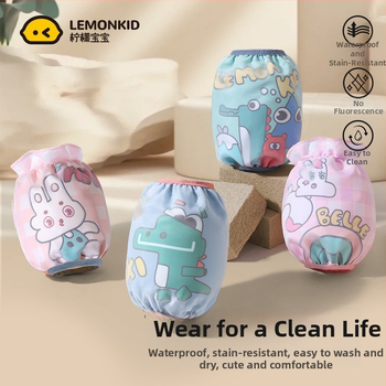 Lemonkid dječje vodootporne oversleeves – unisex, cartoon print, poliester