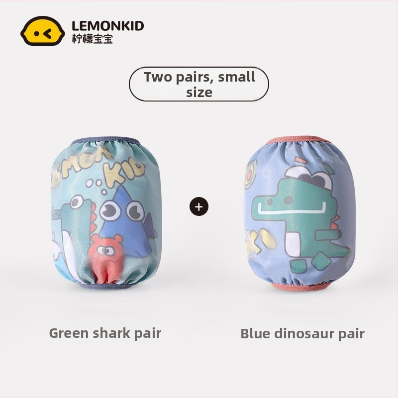 Lemonkid dječje vodootporne oversleeves – unisex, cartoon print, poliester