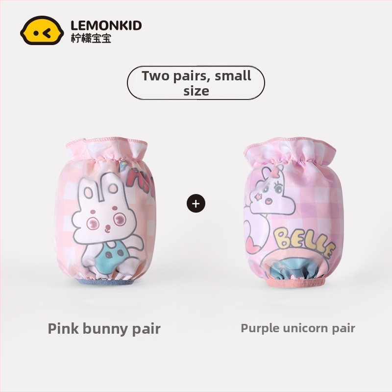 Lemonkid dječje vodootporne oversleeves – unisex, cartoon print, poliester